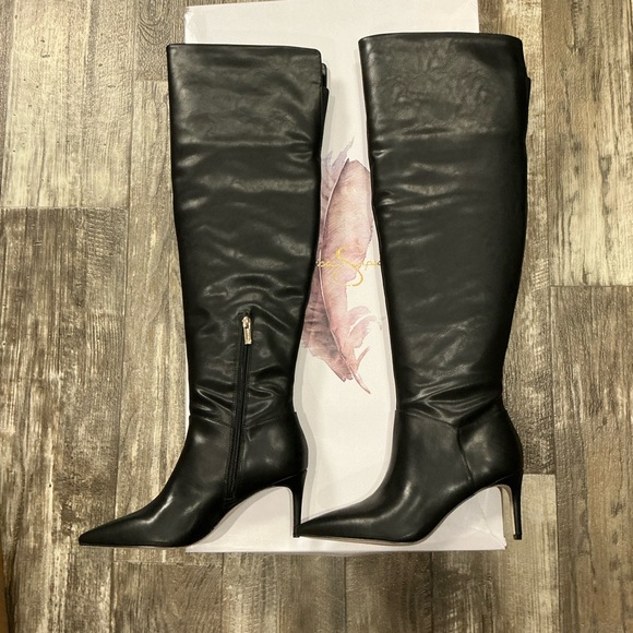Jessica Simpson Varity Black Over the Knee Boots Size 8.5 - Picture 10 of 16